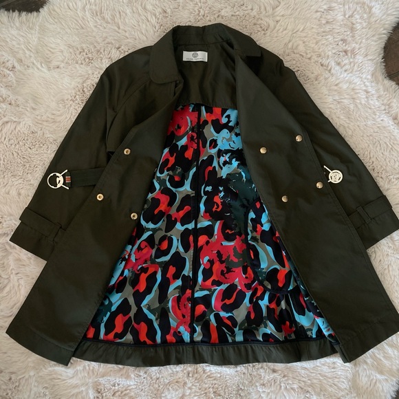 Young Versace Military Green Girls Jacket - Picture 4 of 10